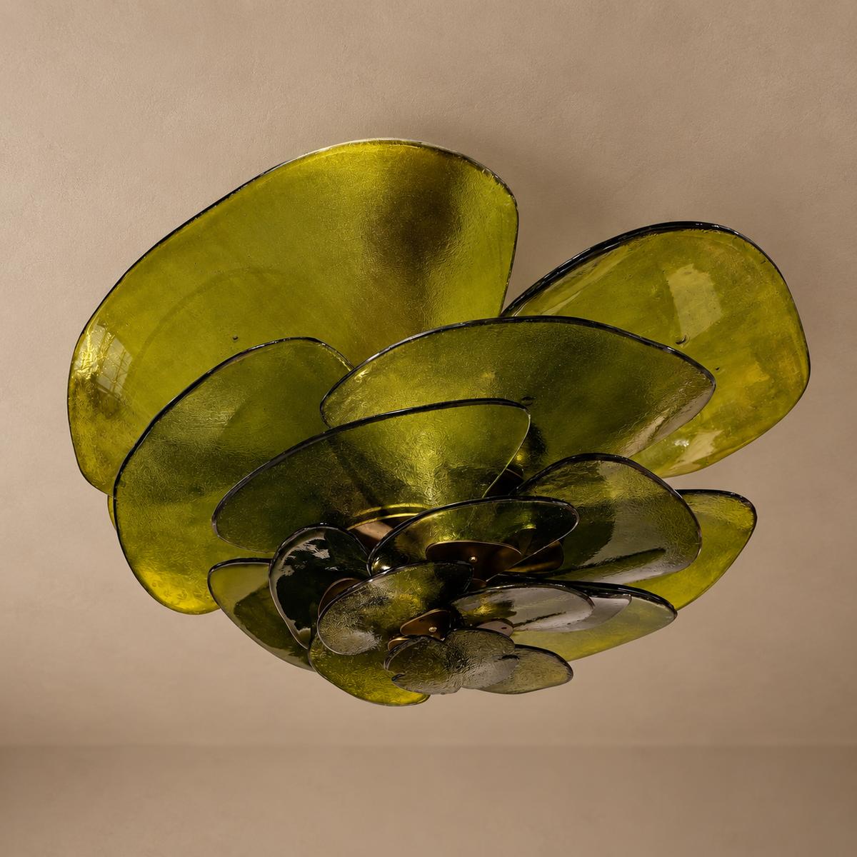 Fiore Chandelier | Glass Pink Petals | CLZL896620