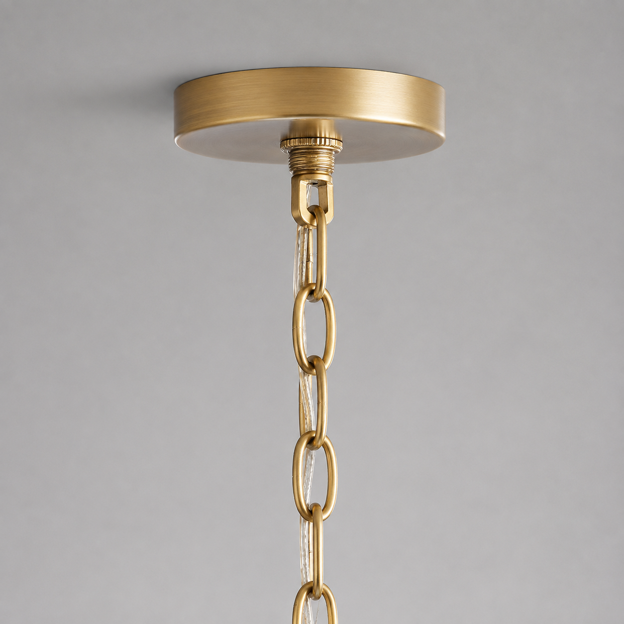 The Belluno Lantern | Glass & Brass Pendant | CLND038