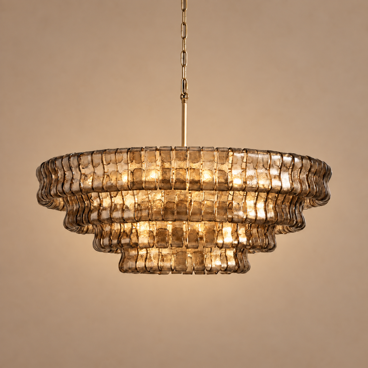 The Bellatrix Chandelier | Brass or Black | CLBLXCH