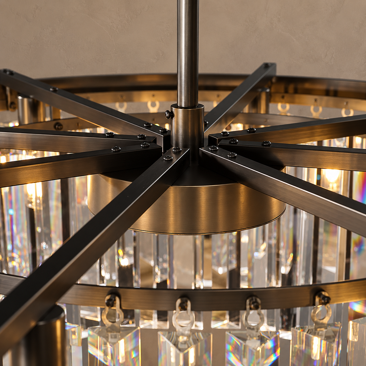 Hand-Cut Crystal Tiered Chandelier | CLHUYL0280