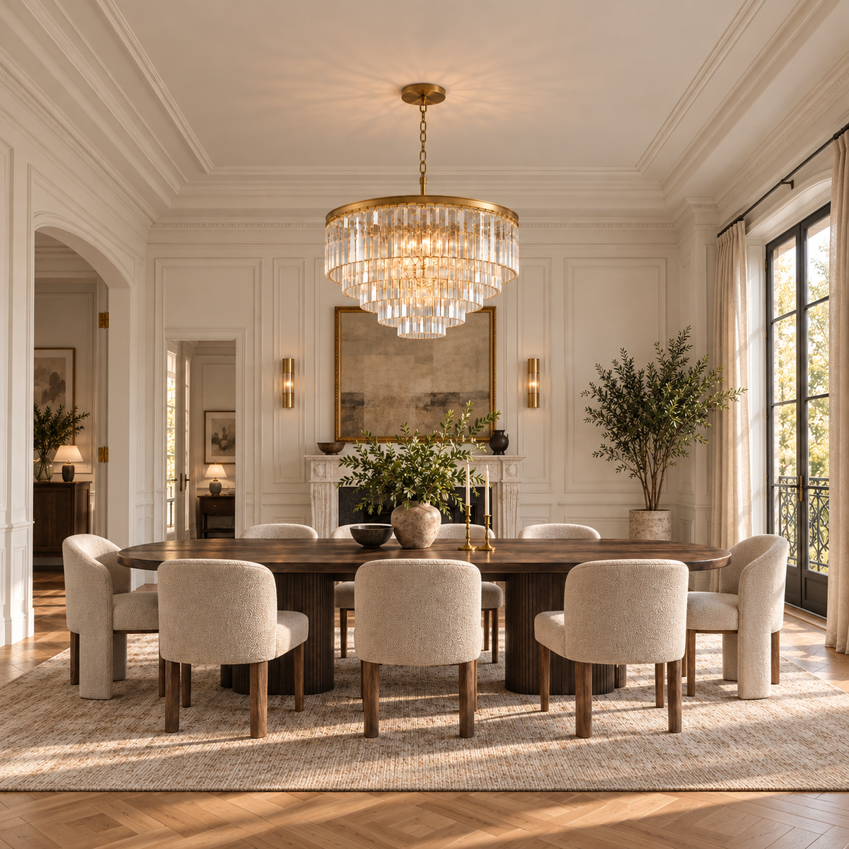 Hand-Cut Crystal Tiered Chandelier | CLHUYL0280