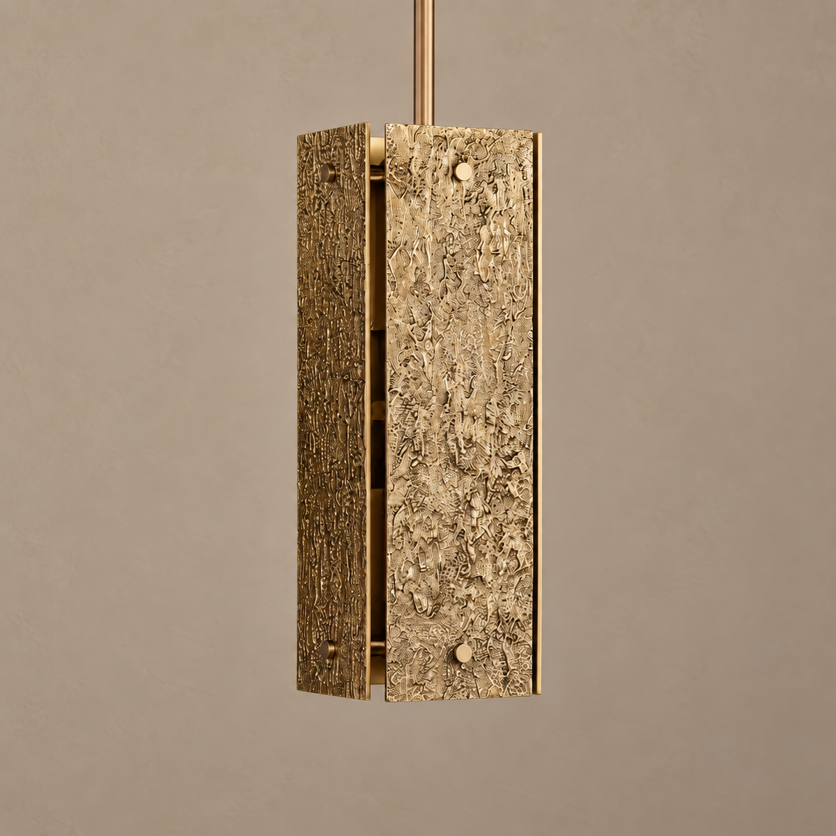 The Matera Monolith | Cast Brass or Black Steel | CLMAT-M