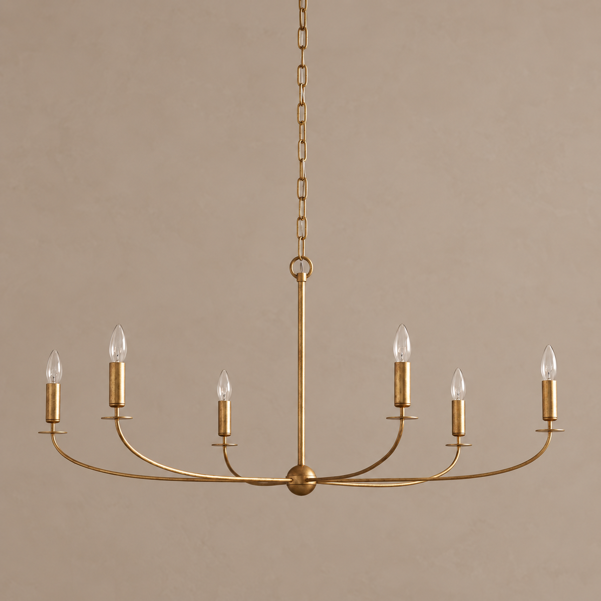 The Candelora Candelabra Chandelier | Brass | CLCDL