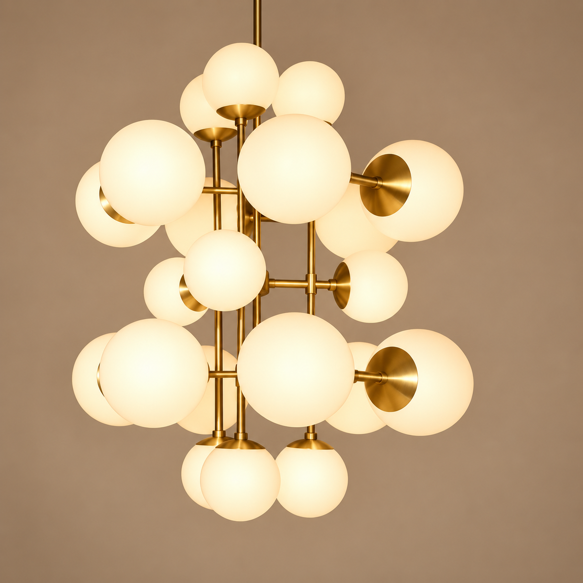 The Aventino Globe Cascade | Alabaster or Glass | CLAVE19