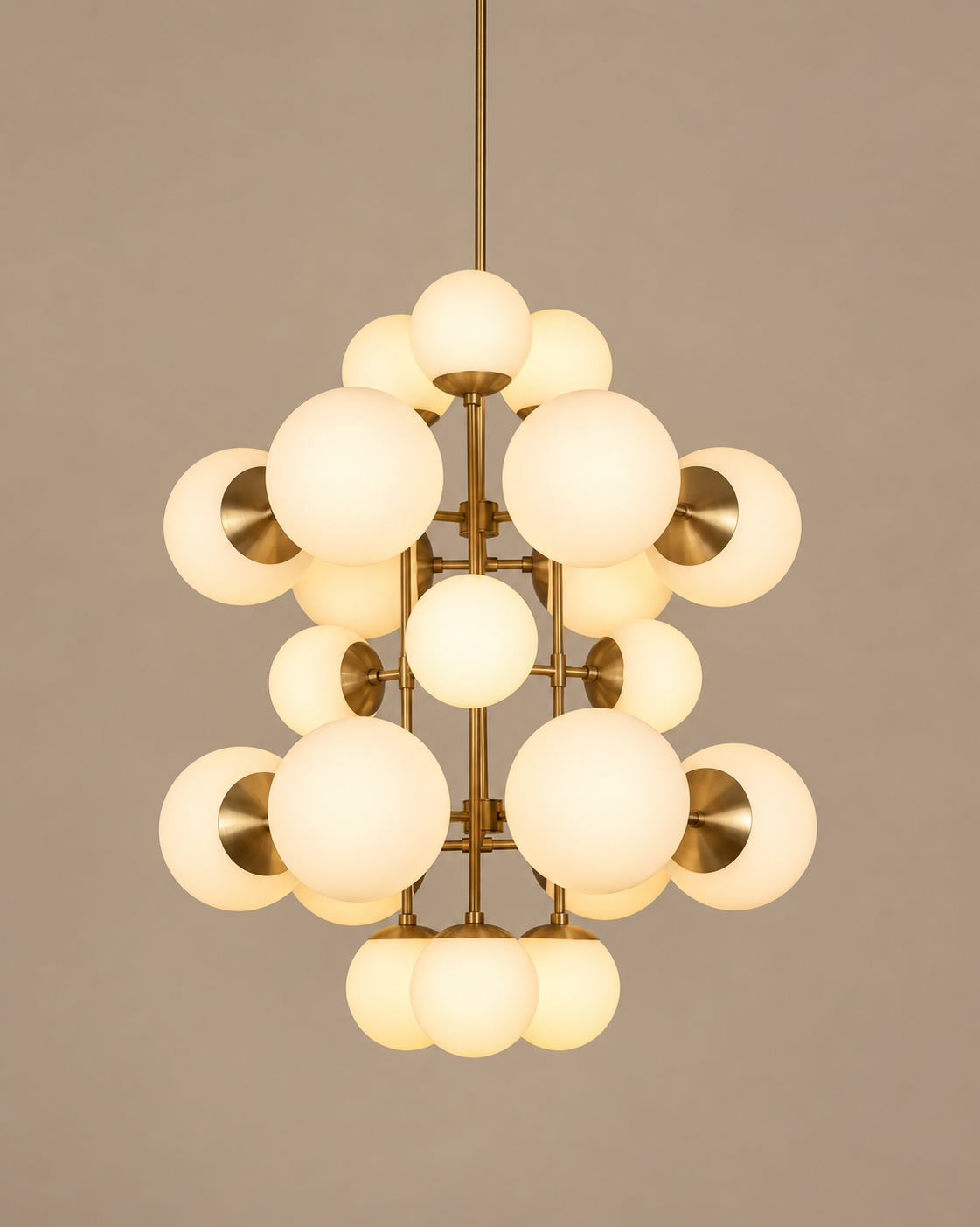 The Aventino Globe Cascade | Alabaster or Glass | CLAVE19
