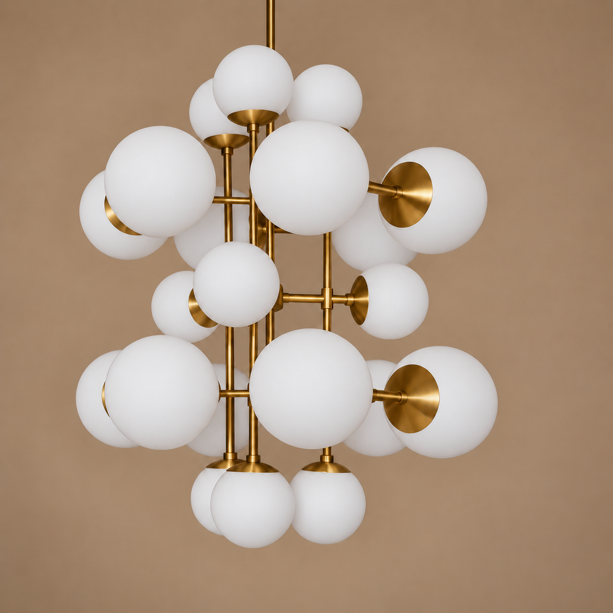The Aventino Globe Cascade | Alabaster or Glass | CLAVE19