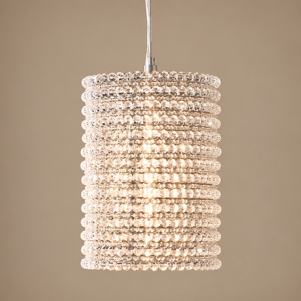 Appia Column Pendant | Clear Crystal | CLAPP-CC