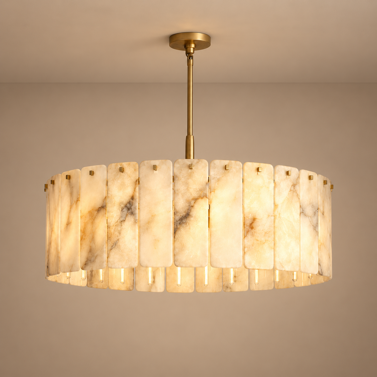 The Matra Corona | Brass & Alabaster | CLMATRA