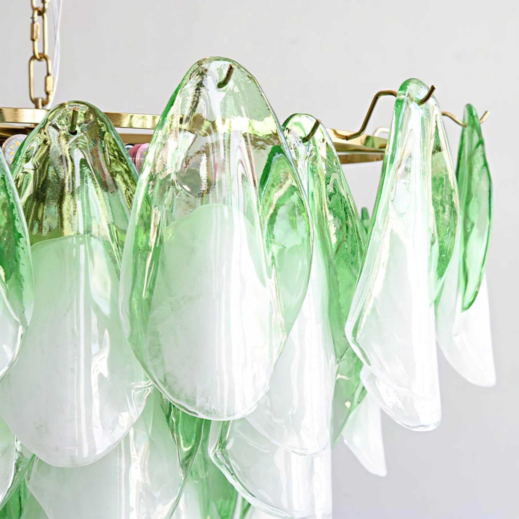 The Maison Chandelier | Glass & Brass | CLND017