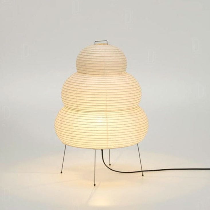 Akari Paper Lamp Noguchi 24n Warm Japandi Minimalism Wabi-sabi Decor - Floor Lamps