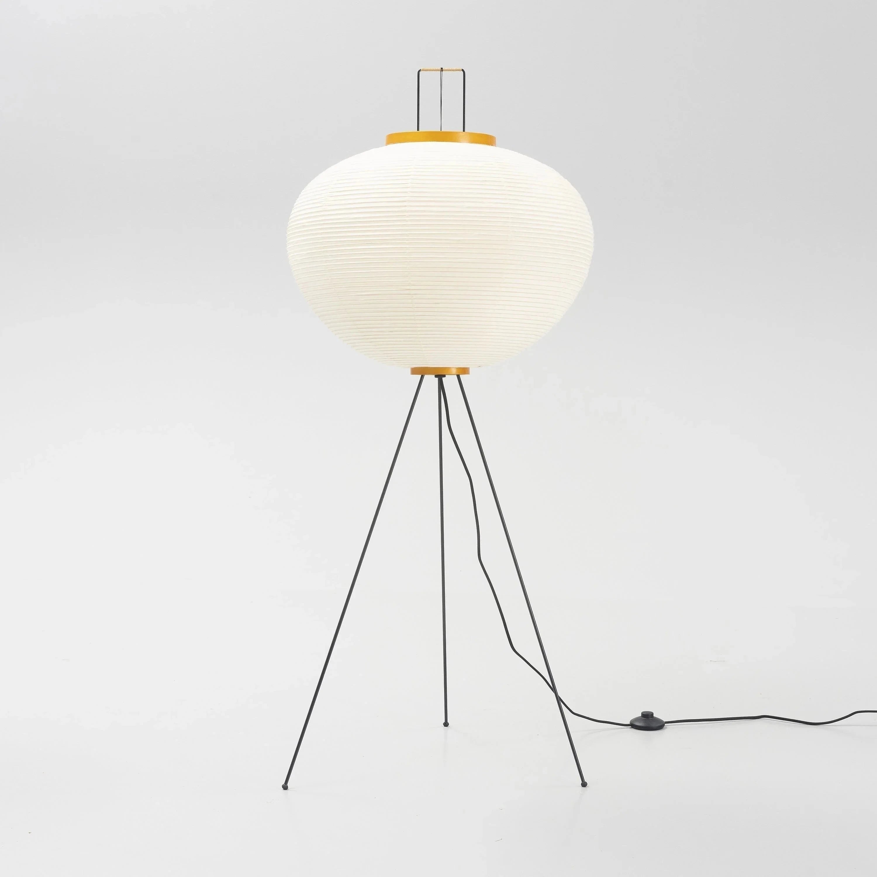 Noguchi Lamp | Akari Paper 10a | Tripod Floor for Japandi Minimalism Wabi Sabi Decor | Casalola