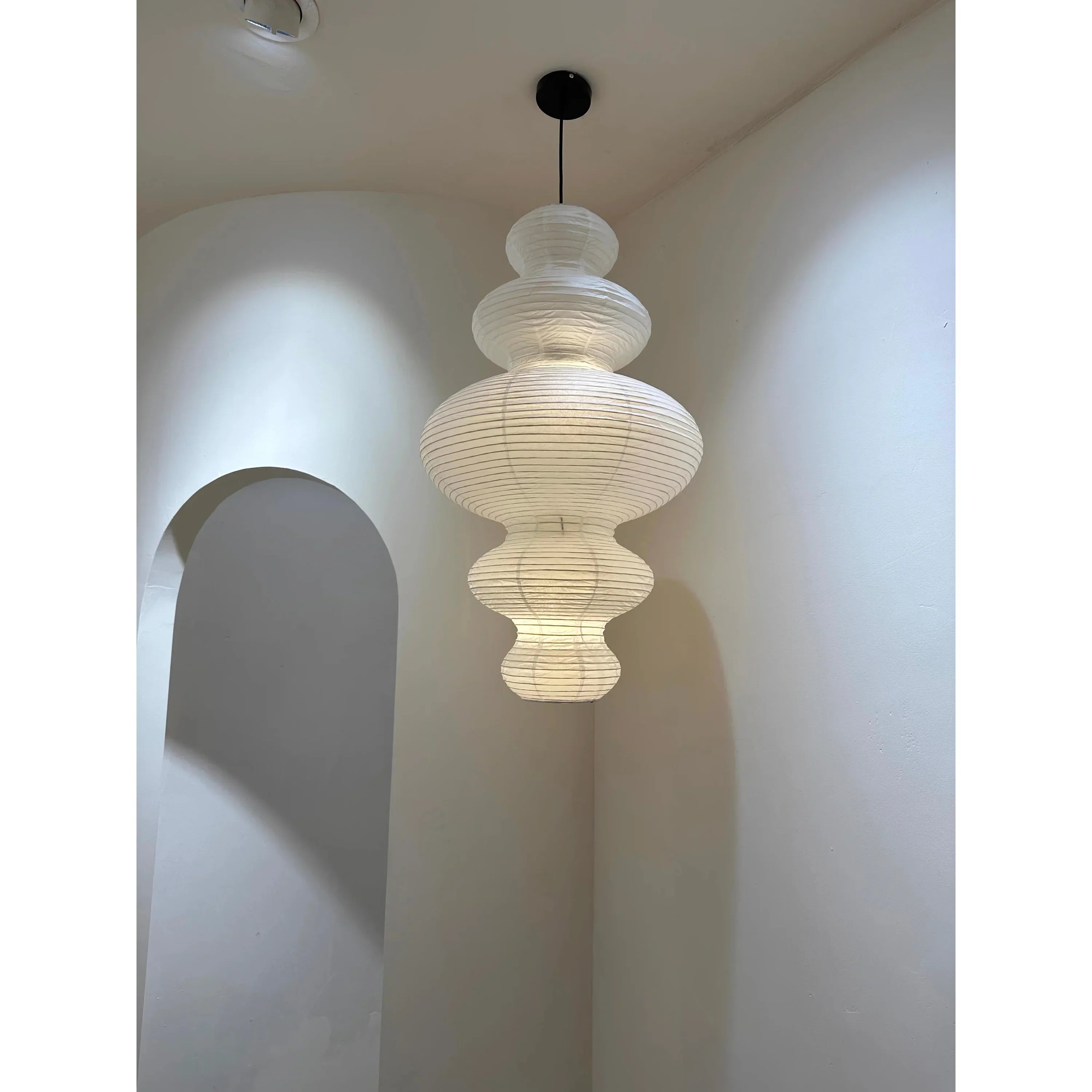 Akari Pendant Lamp | Noguchi Lanterns | Rice Paper | Japandi Minimalism Wabi Sabi Decor