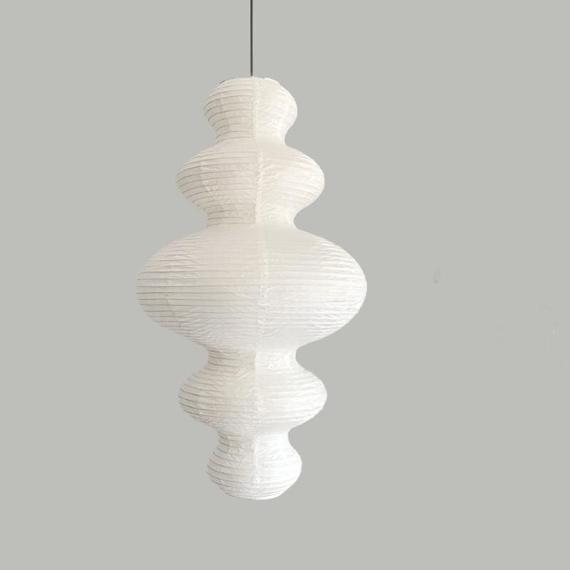 Akari Pendant Lamp | Noguchi Lanterns | Rice Paper | Japandi Minimalism Wabi-sabi Decor - Lamps