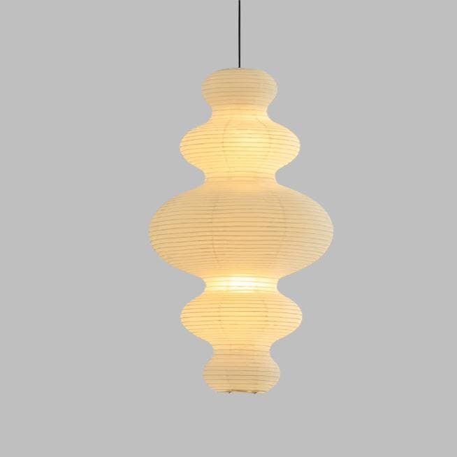 Akari Pendant Lamp | Noguchi Lanterns | Rice Paper | Japandi Minimalism Wabi-sabi Decor - Lamps