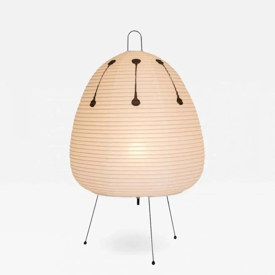 Akari 1ad | Tripod Table Lamp | Noguchi | Paper for Japandi Minimalism Wabi Sabi Decor
