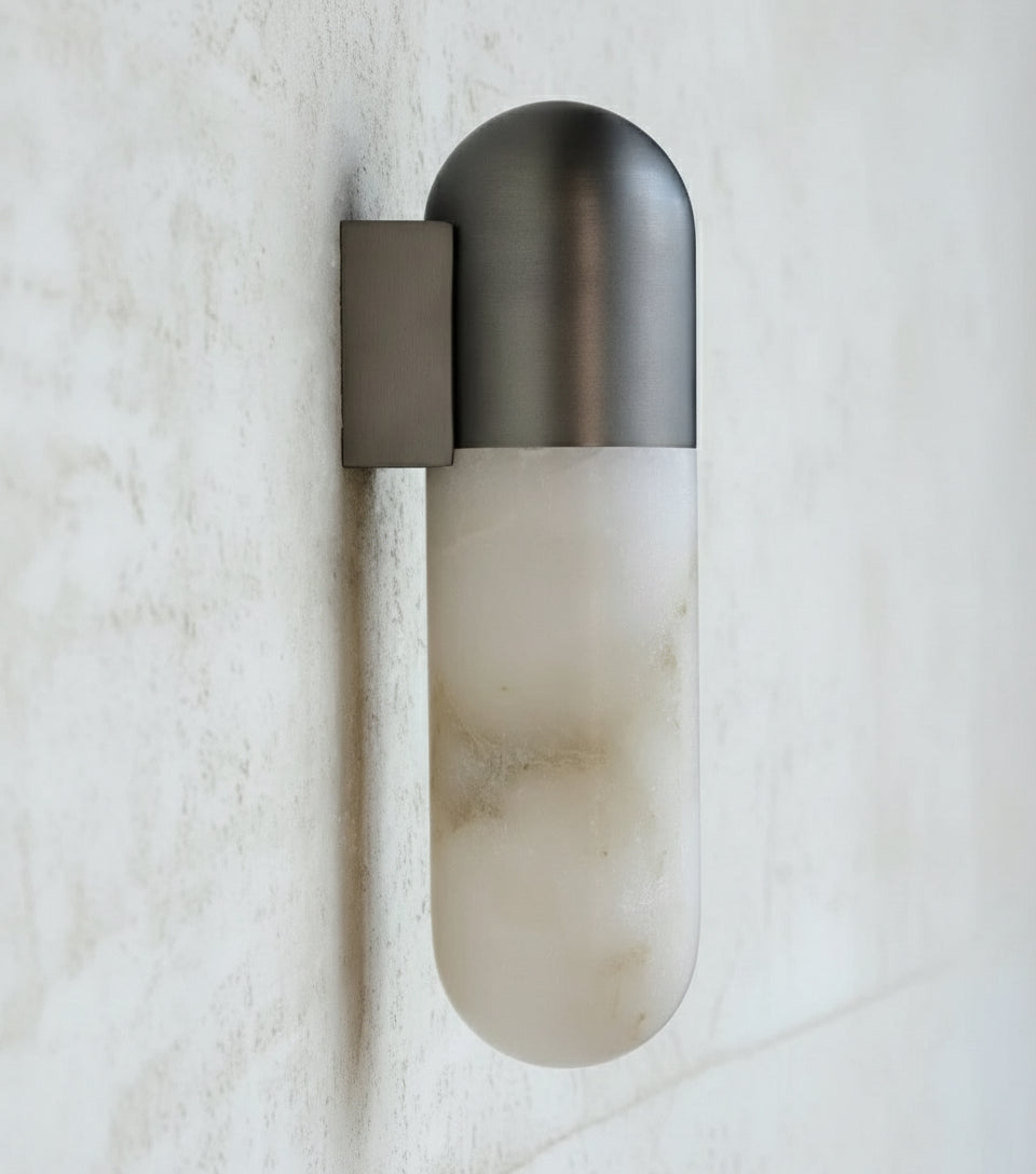 ALABASTER CAPSULE WALL SCONCE | CMJTU86 - Wall Sconces
