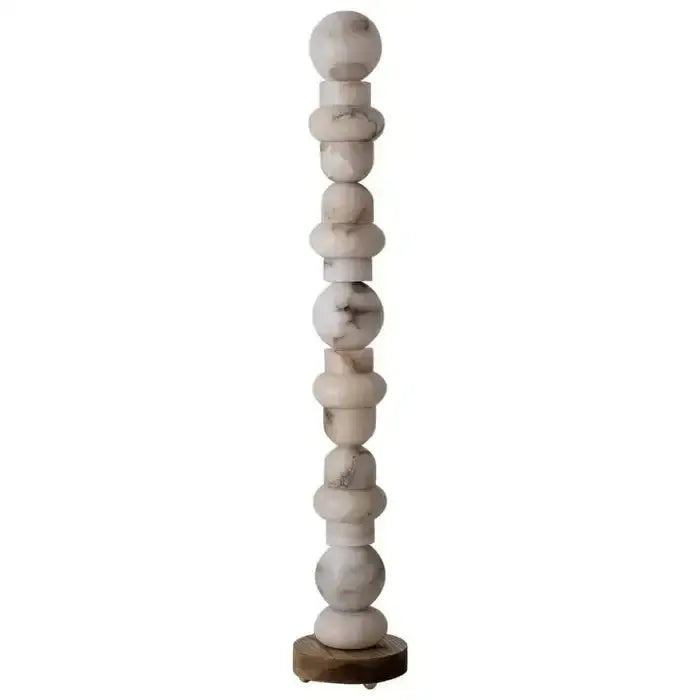 Totem Alabaster Floor Lamp | Real Luxury Marble for High-end Interiors - Lamps