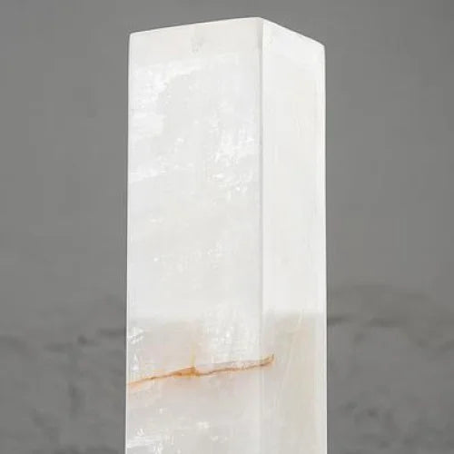 Alabaster Floor Lamp – Column Sculptural Stone for Living Room Modern Designer Casalolalights Luxury Lamps Interior
