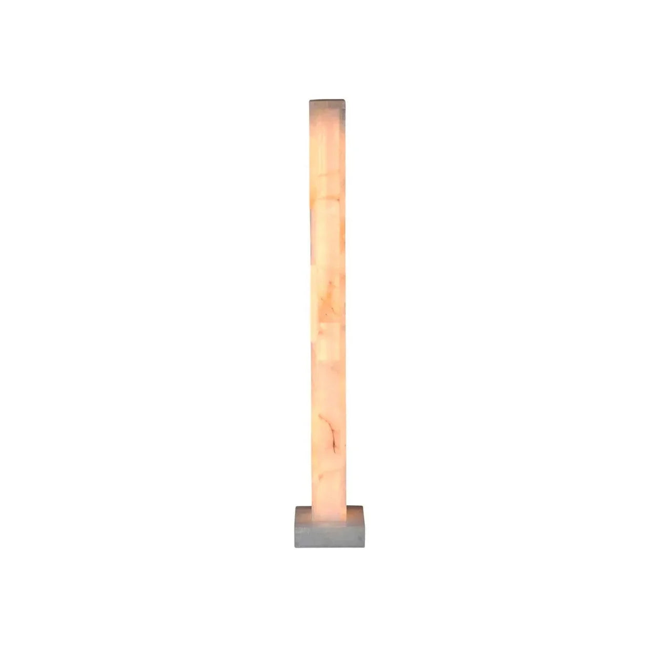 Alabaster Floor Lamp – Column Sculptural Stone for Living Room Modern Designer Casalolalights Luxury Lamps Interior