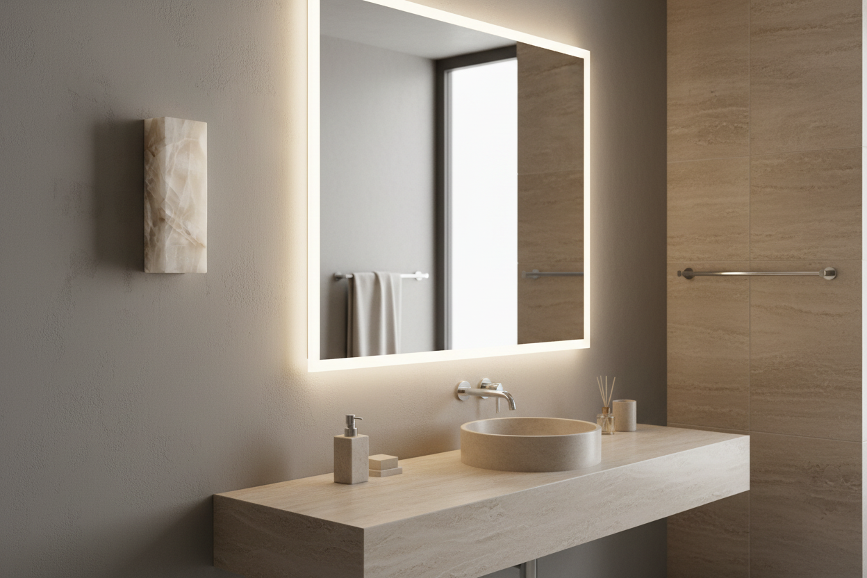 Luxury Alabaster Column Wall Light with Copper Base – Modern Stone Sconce Casalolalights Luxury Lamps for Interior