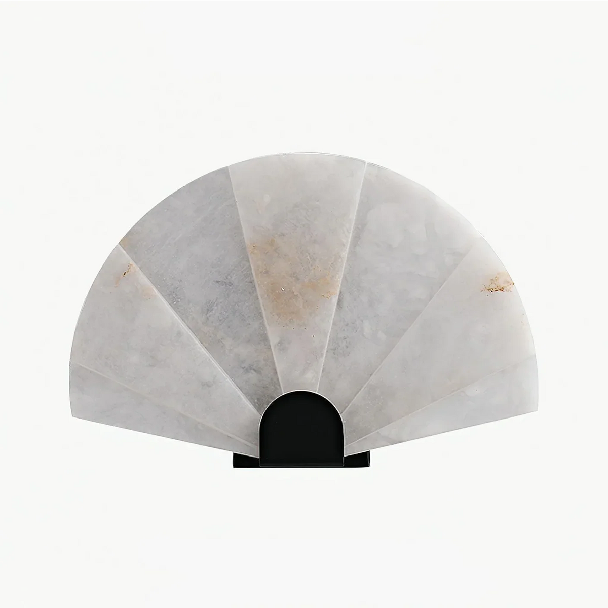 Alabaster Fan Wall Sconce | Translucent Stone 35cm Modern Living Room & Hallway Casalolalights Luxury Lamps