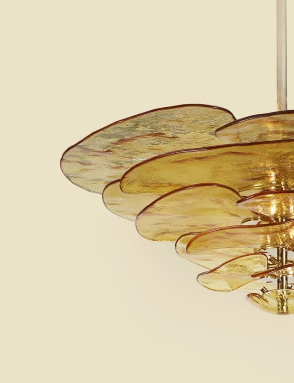 Art Deco Chandelier for Living Room and Dining Area - Luxury Lighting - Lilypad - Chandeliers