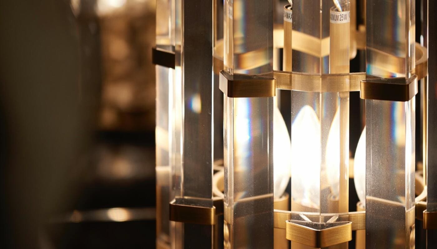 Unique Floor Lamps for Living Room | Shop - Amber K9 Crystal