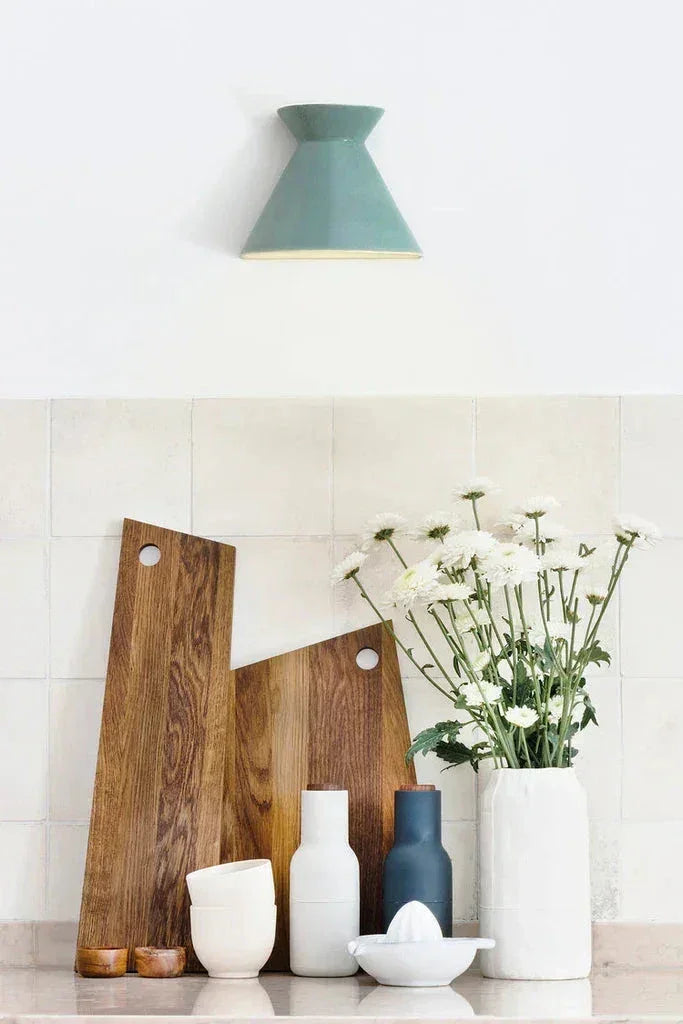 Arena Lamp | Italian Handcrafted Concrete Light | Minimalist Versatile Wall and Ceiling for Indoor use - Sconces