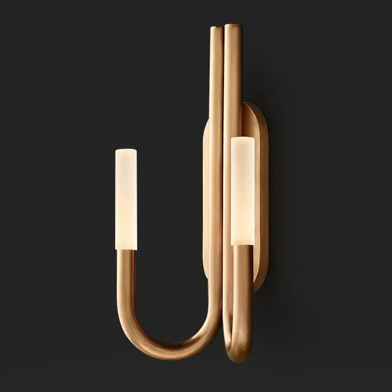 Simple Retro Creative All-copper Wall Lamp*