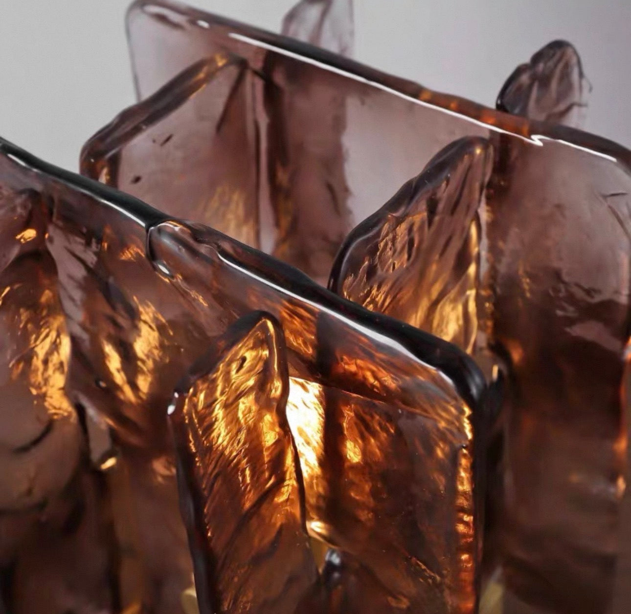 Art Deco Red Glass Blade Table Lamp for Living Room Bedroom Casalolalights Luxury Lamps for Interior Designers