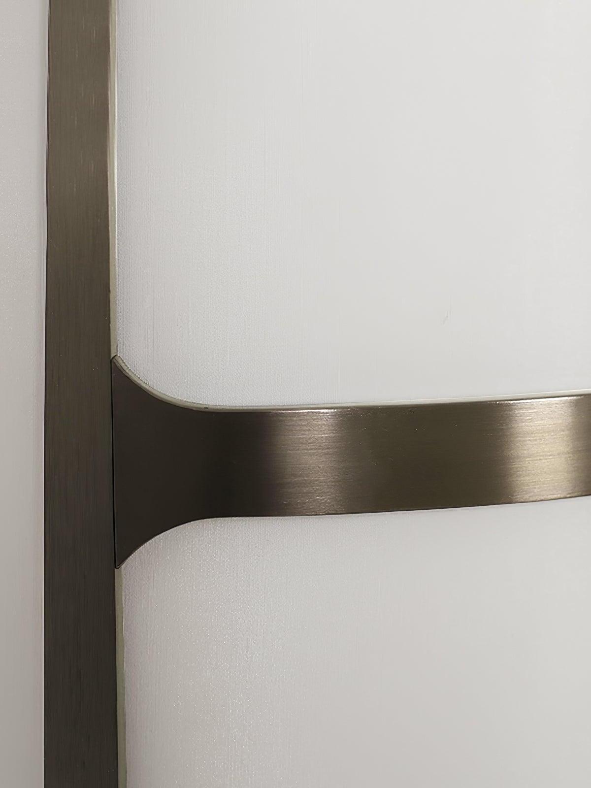 Blackened Iron Floor Lamp Architectural Minimalist Open Frame Linen Drum Shade 162.5cm Casalolalights Luxury Lamps