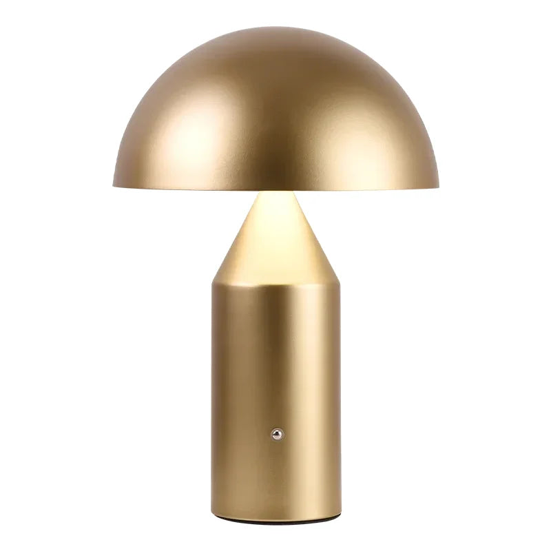 Atollo Mushroom Table Lamp Bedside Modern Lighting for Contemporary Interior Homes