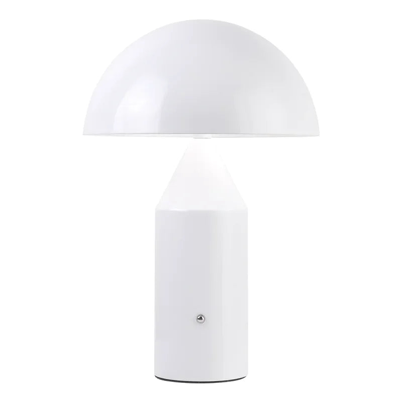 Atollo Mushroom Table Lamp Bedside Modern Lighting for Contemporary Interior Homes