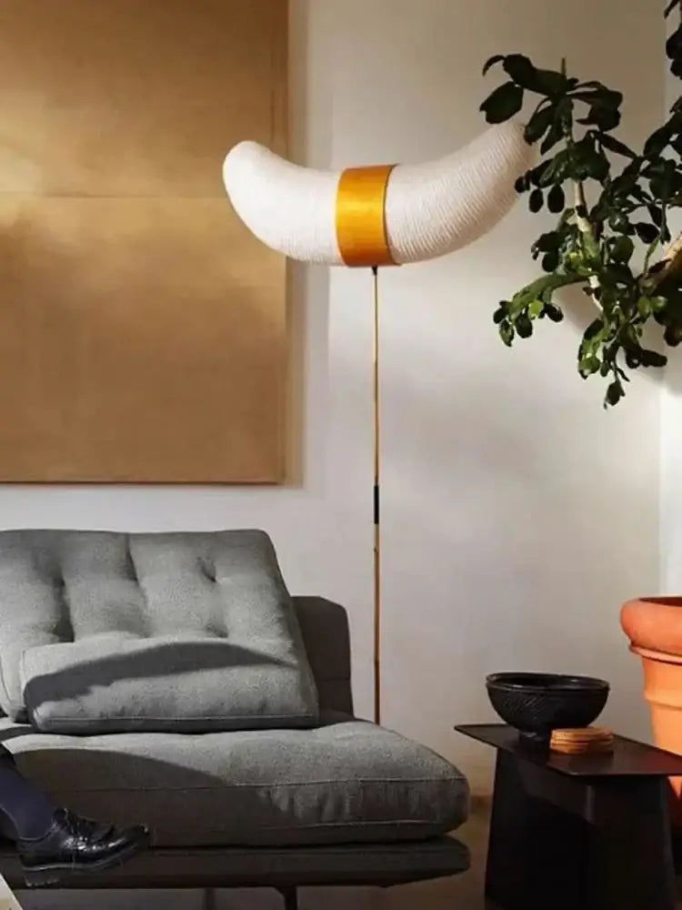 Bb3-33s Floor Lamp | Isamu Noguchi Lamps | Handcrafted Washi Paper | Japandi Minimalism Wabi Sabi Decor