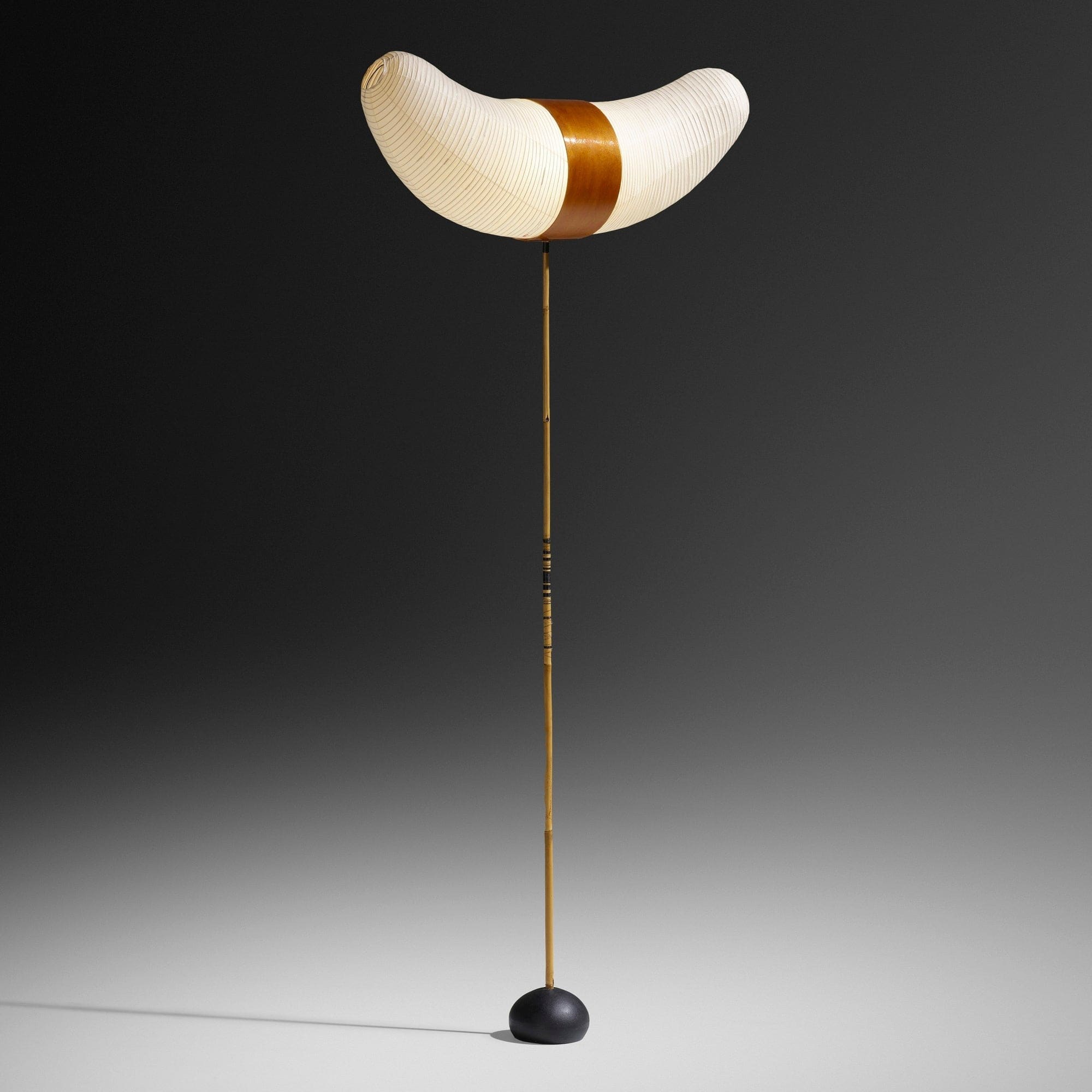 Bb3-33s Floor Lamp | Isamu Noguchi Lamps | Handcrafted Washi Paper | Japandi Minimalism Wabi Sabi Decor