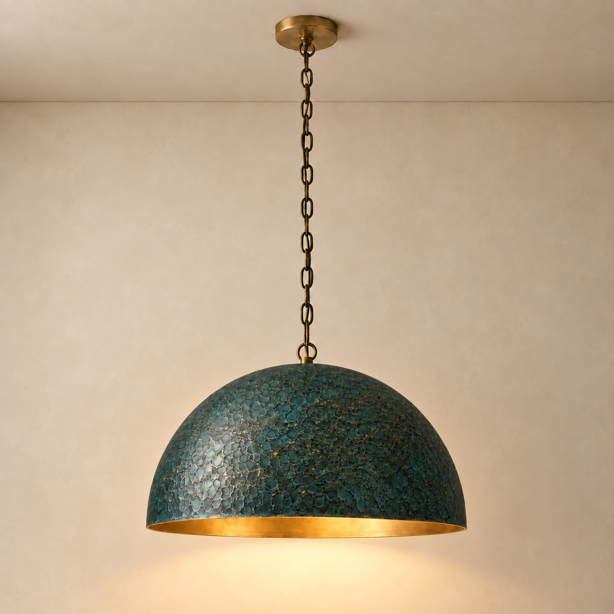 Aurelia Dome Pendant
