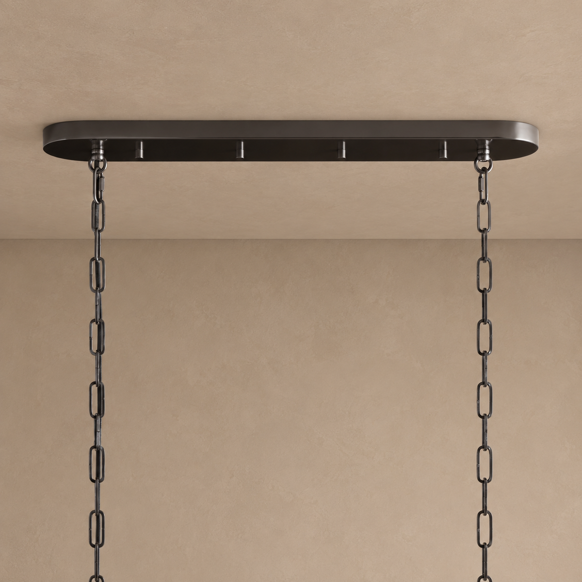 Extra Large Amber Glass Chandelier Brass | Wide and Shallow for a Great Room Custom Chain Drop Casalola Lights Luxury