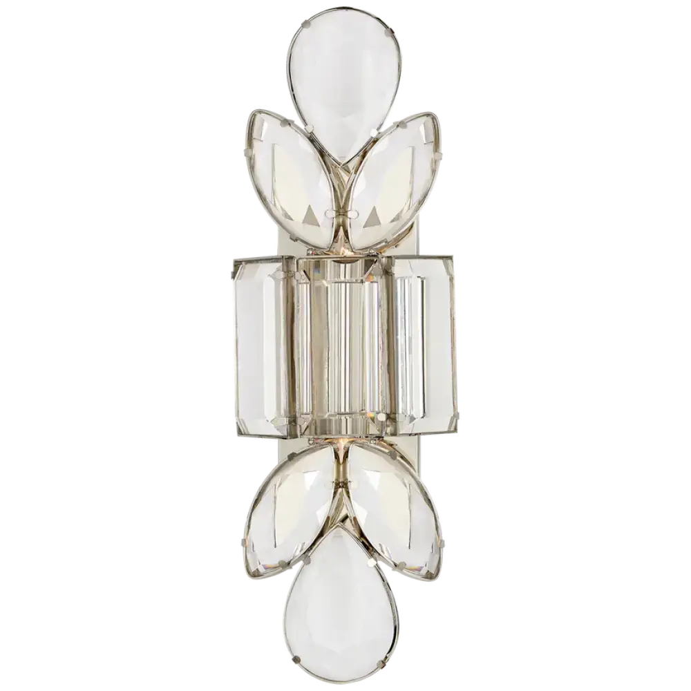Luxury Crystal Wall Sconce – Elegant Art Deco Light Fixture for High-end Interiors - Sconces