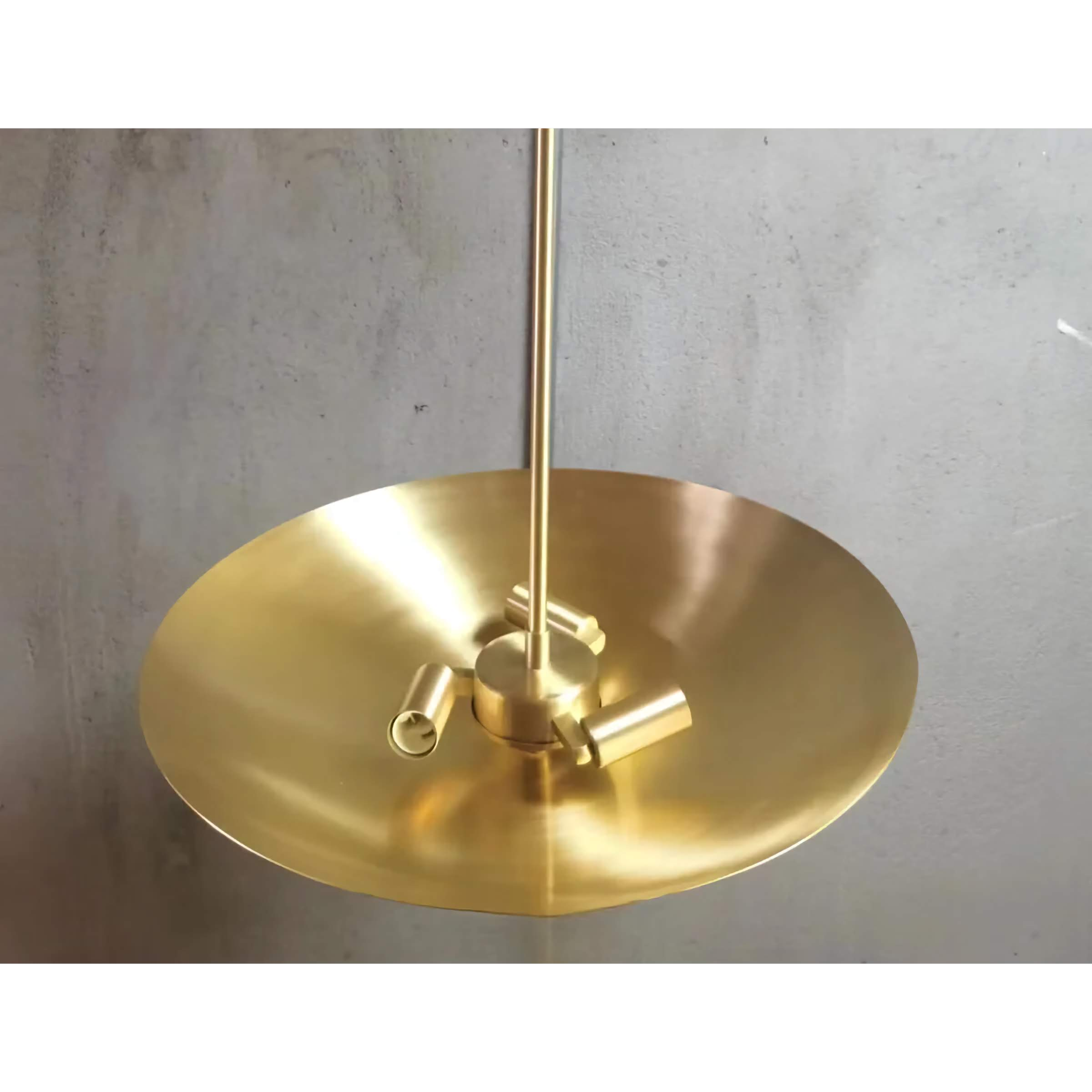 BRASS SAUCER CHANDELIER | DESIGN CLH7100 - Pendant lamps