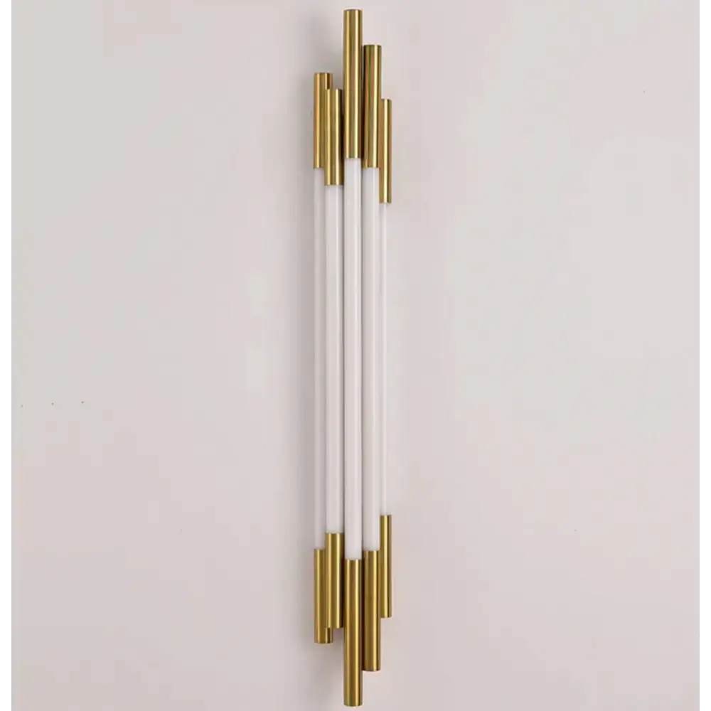 Sculptural Copper Linear Wall Sconces – Modern Minimalist Lighting
