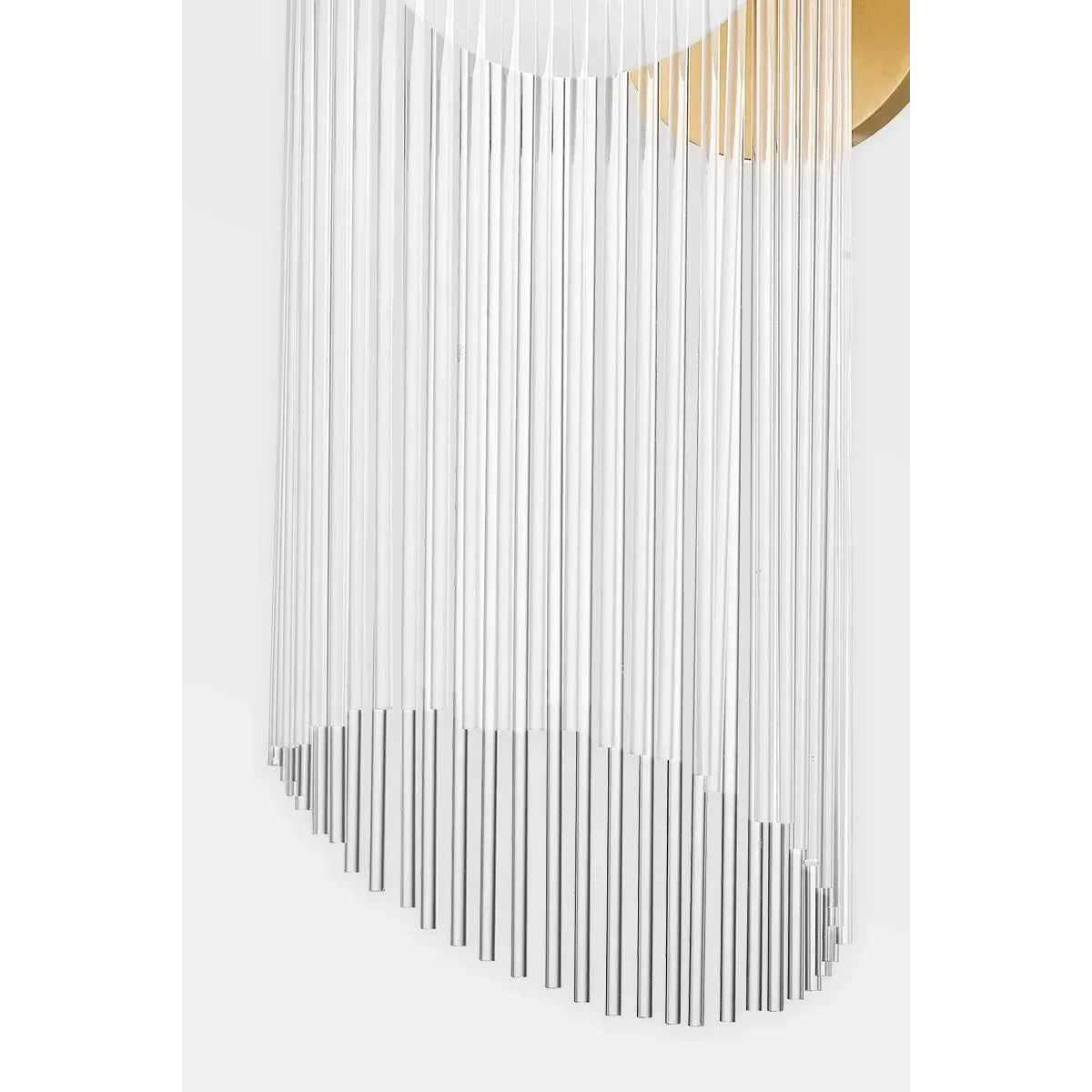 Glass Rod Chandelier for Dining Room or Foyer | 12 Lights Opal Globes Brass 26 31 39 Inch Wide Casalola Luxury Lamps