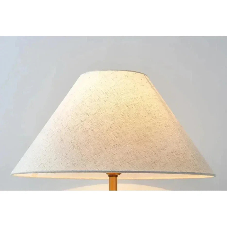 Ceramic Brown Table Lamp for Japandi Minimalism Wabi Sabi Decor