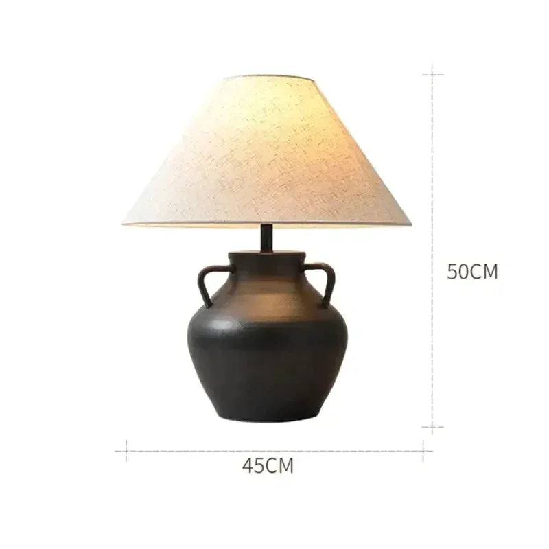 Ceramic Luxury Table Lamp Chiara Series for Modern Minimalism Interior Design