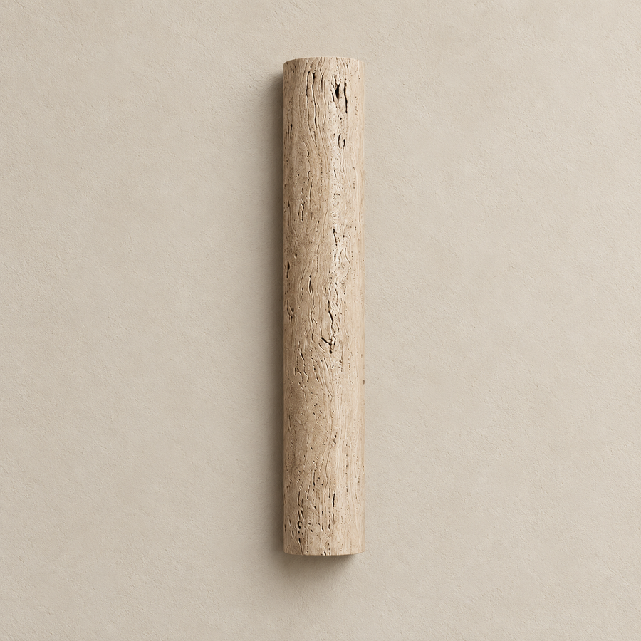 Travertine Bar Wall Sconce