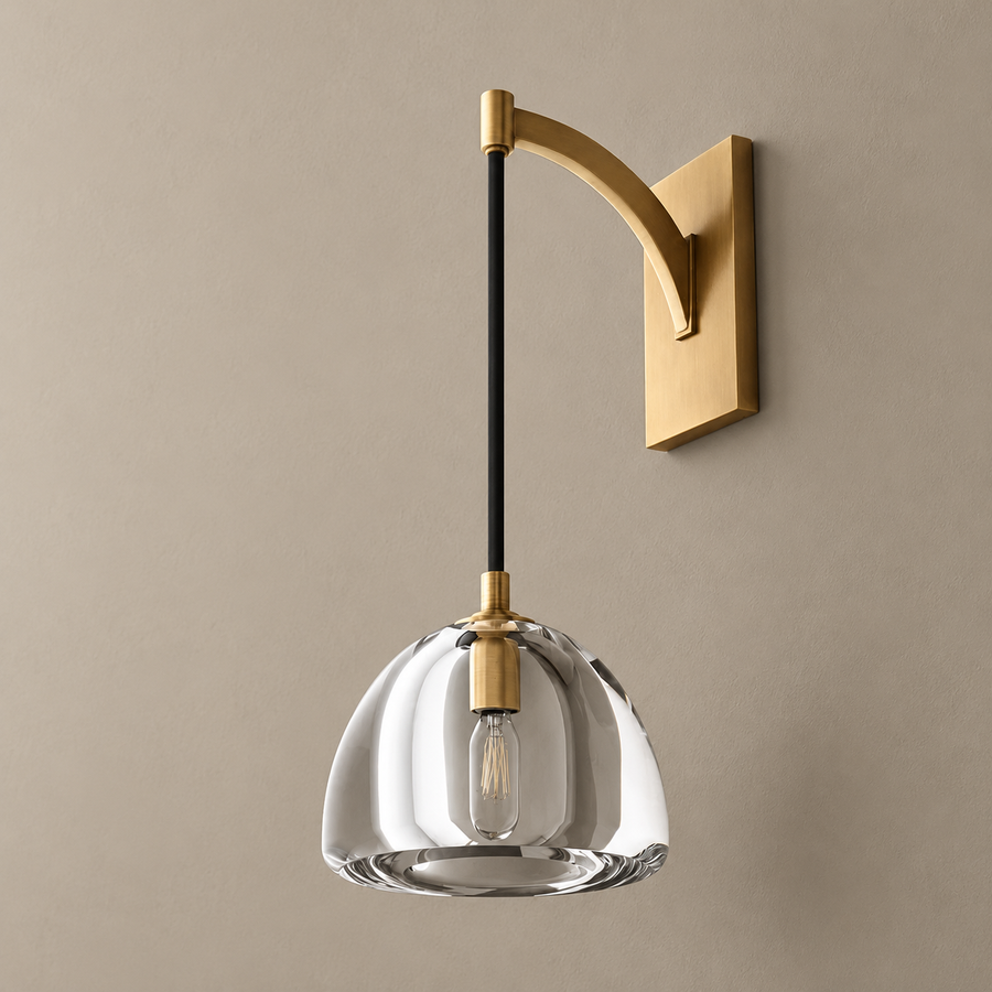 Brass Wall Sconce