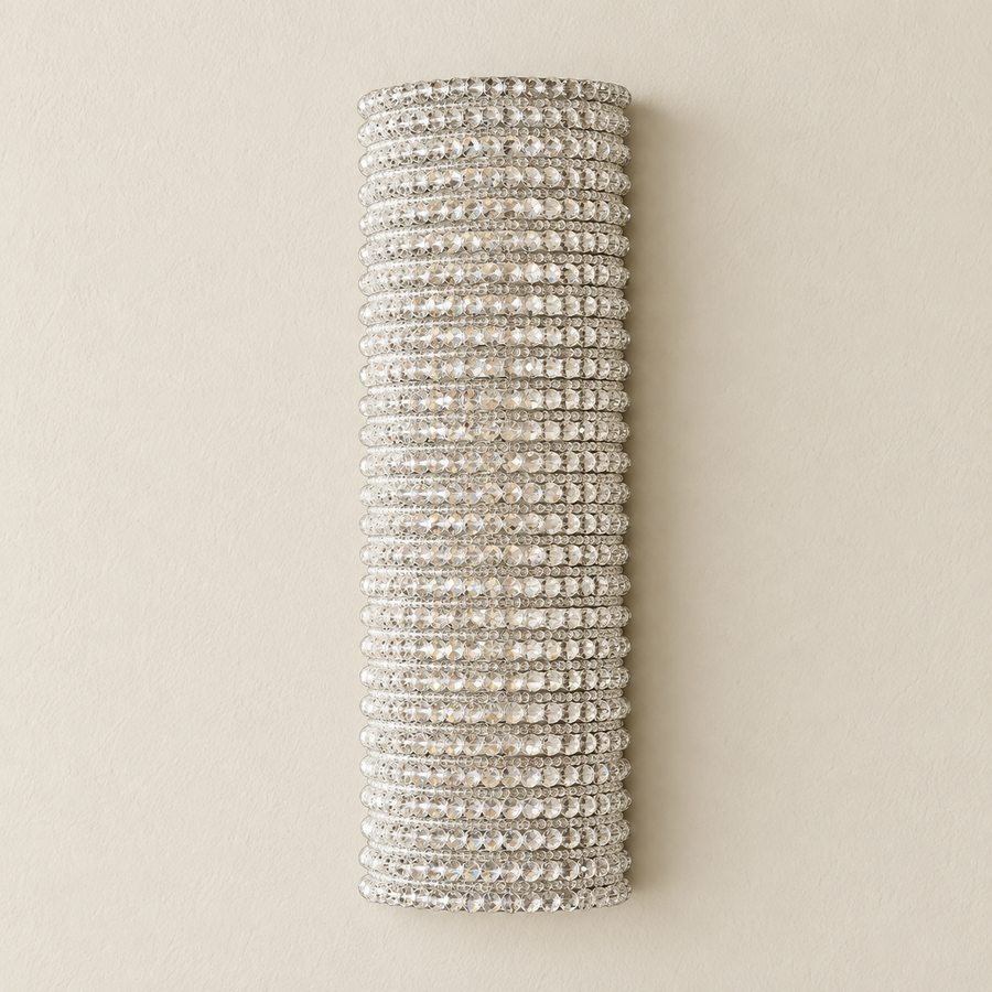 Clear Crystal Wall Sconce