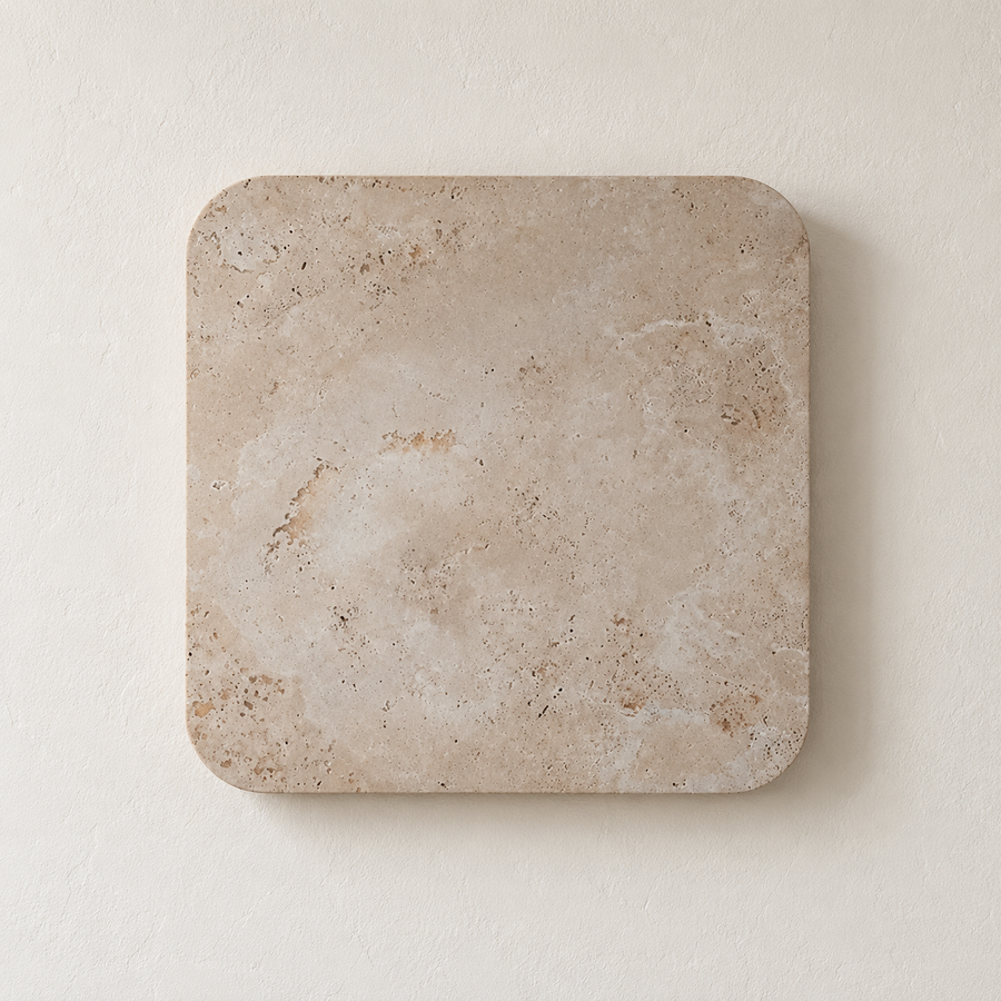 Taupe Travertine Wall Light