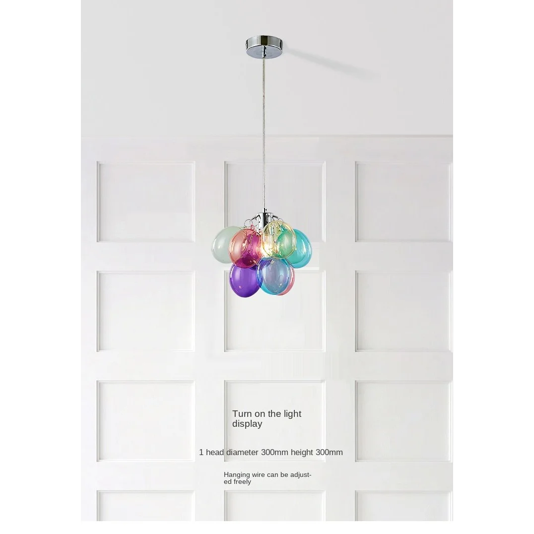 Colorful Glass Balloon Pendant Lamp | Whimsical Stained Design Casalolalights Luxury Lamps for Interior Designers