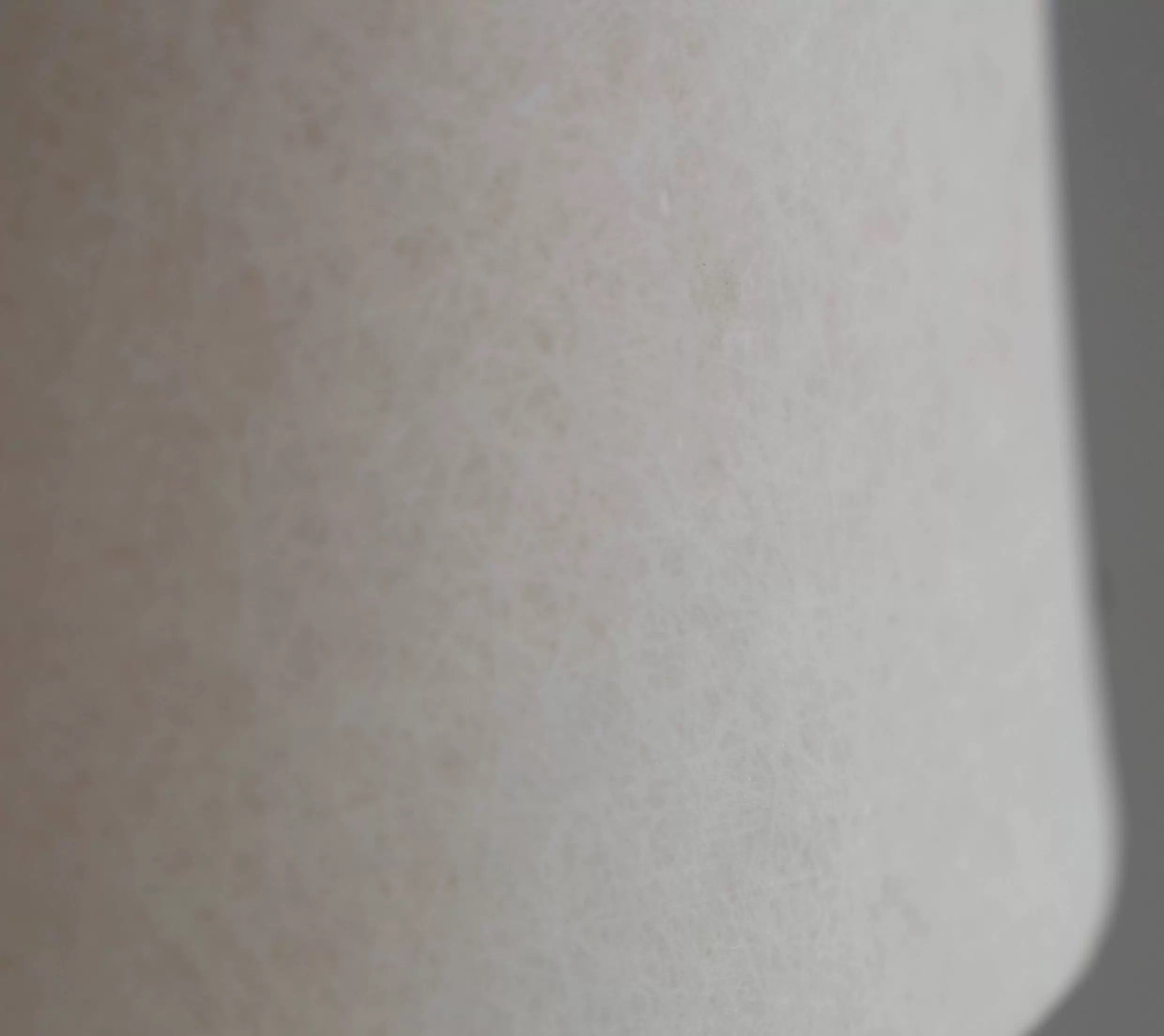 Plaster Floor Lamp Vessel Base Tapered Linen Shade Organic Modern 150cm Casalolalights Luxury Lamps for Interior