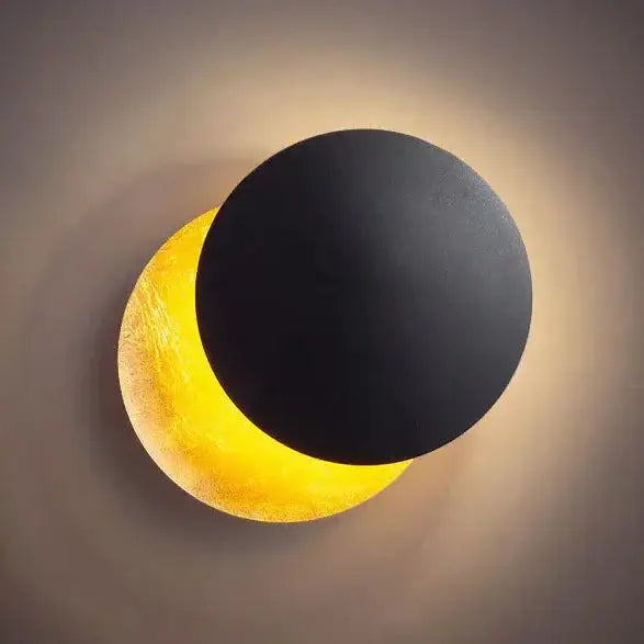 Contemporary Metal Moon Wall Lamp | Lights for Art Deco Modern Homes | Casalola - Sconces